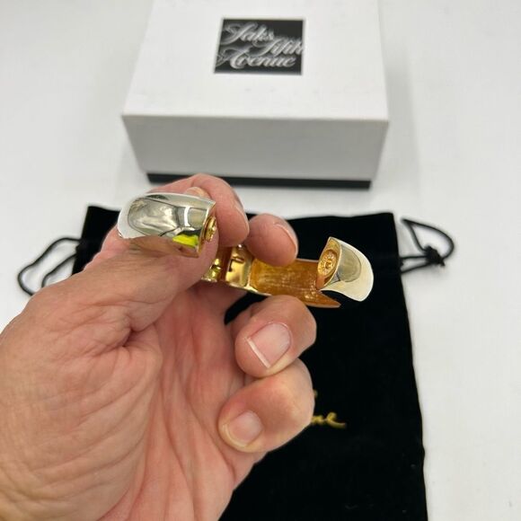 Women’s Kenneth J Lane heavy cuff bracelet - Picture 6 of 6